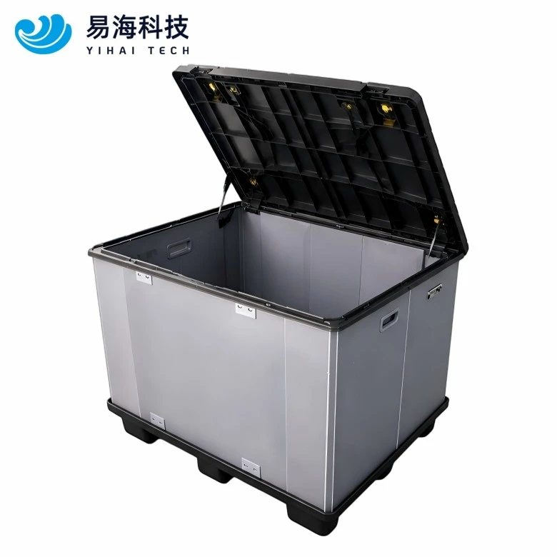 Customized Foldable Corrugated Plastic Boxes factory